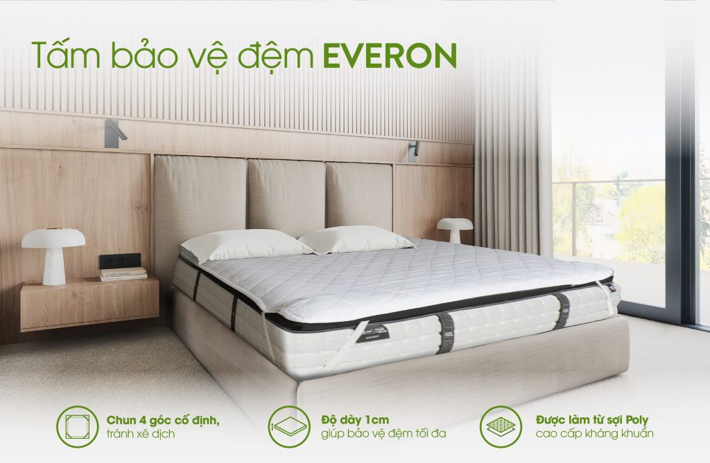 Tấm bảo vệ nệm Everon